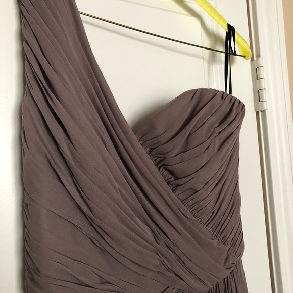 Dessy Bridesmaid Style 2905 Mocha - Picture 3 of 8